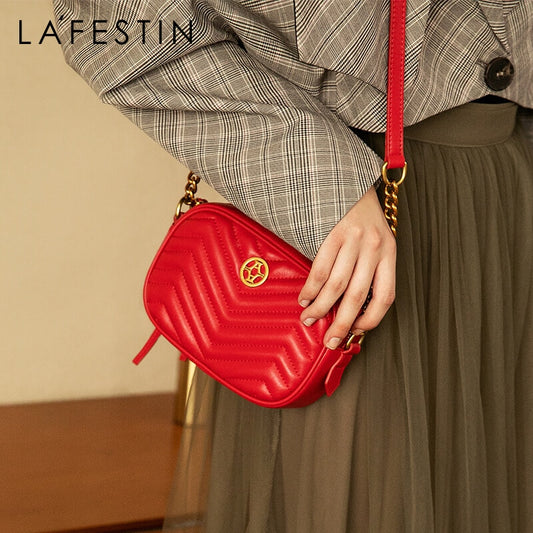 LA FESTIN Brand Bag for Women 2021 New Autumn and Winter Fashion Cute Chain High Quality